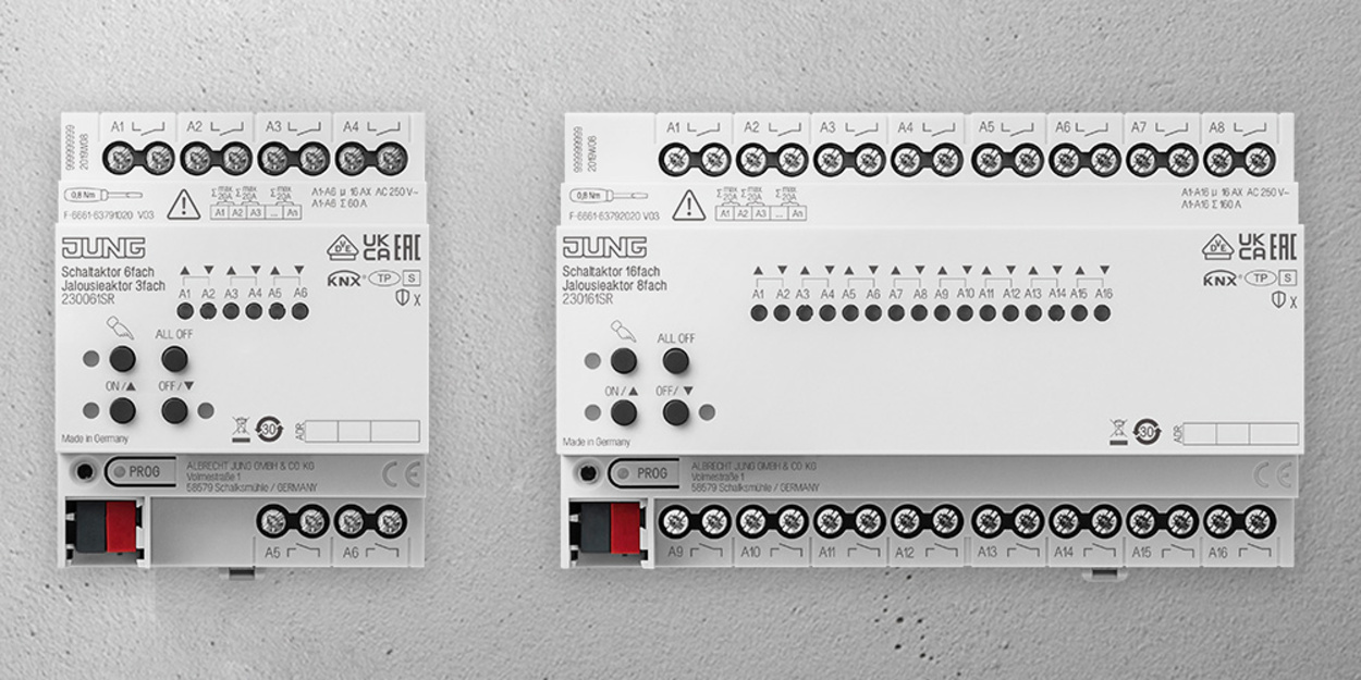 KNX Schalt- und Jalousieaktoren bei Elektro Gernert in Rödelsee