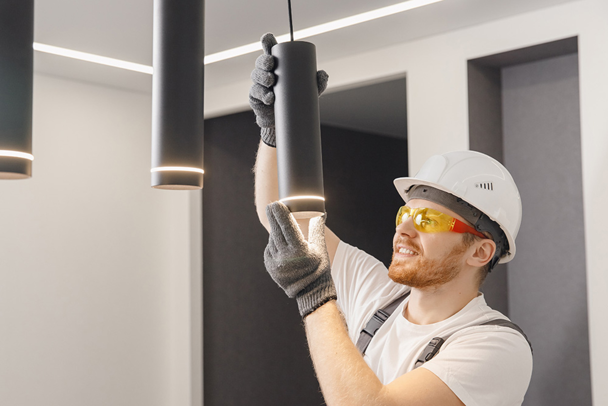 Innen­beleuchtung bei Elektro Gernert in Rödelsee