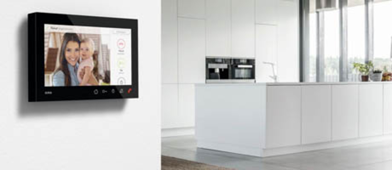 Gira Wohnungsstation bei Elektro Gernert in Rödelsee