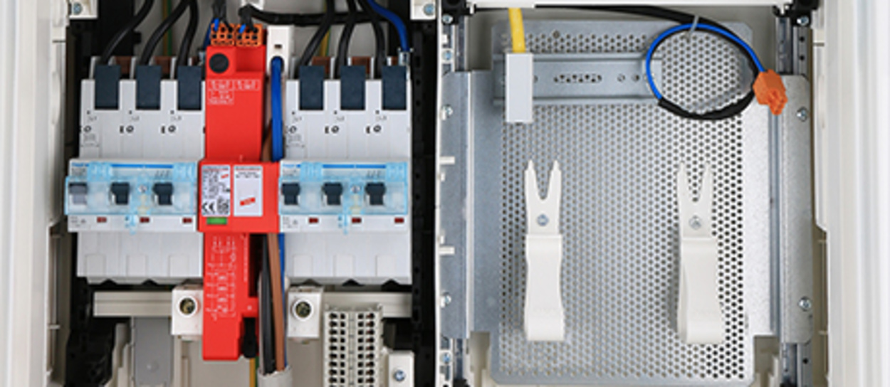Hausanschluss, Zähler und Unterverteiler bei Elektro Gernert in Rödelsee