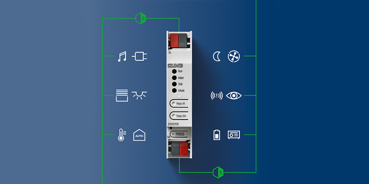 KNX Bereichs- und Linienkoppler bei Elektro Gernert in Rödelsee