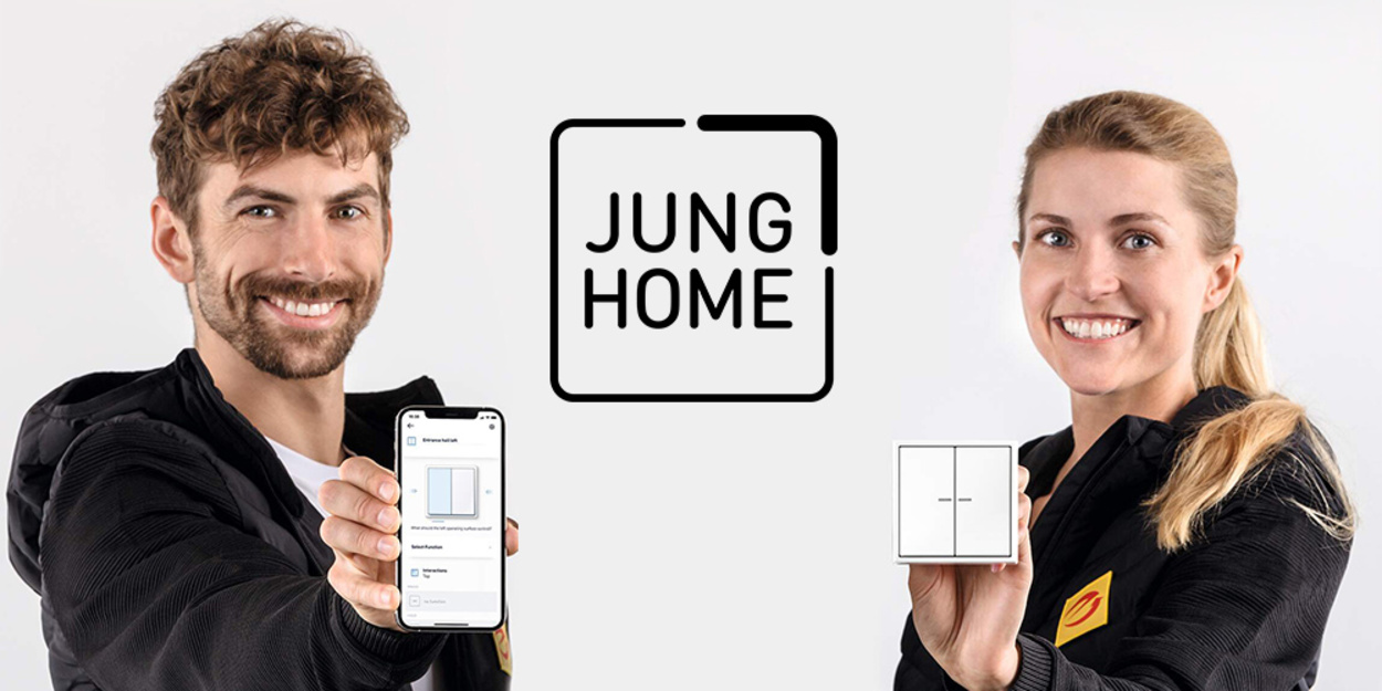 JUNG HOME bei Elektro Gernert in Rödelsee